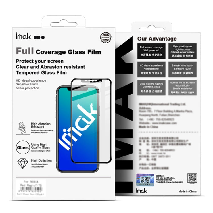 For LG V60 ThinQ 5G IMAK 9H Surface Hardness Full Screen Tempered Glass Film Pro+ Series - LG Tempered Glass by imak | Online Shopping South Africa | PMC TechLife | Buy Now Pay Later Mobicred