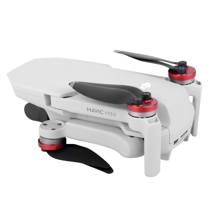 Sunnylife Dust-proof Waterproof Aluminum Alloy Motor Cover for DJI Mini 3 Pro/Mavic Mini/Mini SE(Red) - Other by PMC TechLife | Online Shopping South Africa | PMC TechLife | Buy Now Pay Later Mobicred