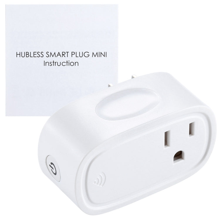 JH-G09U 15A 2.4GHz WiFi Control Hubless Smart Home Power Socket Works with Alexa  & Google Home, AC 100-240V, US Plug (White) - Smart Socket by PMC TechLife | Online Shopping South Africa | PMC TechLife