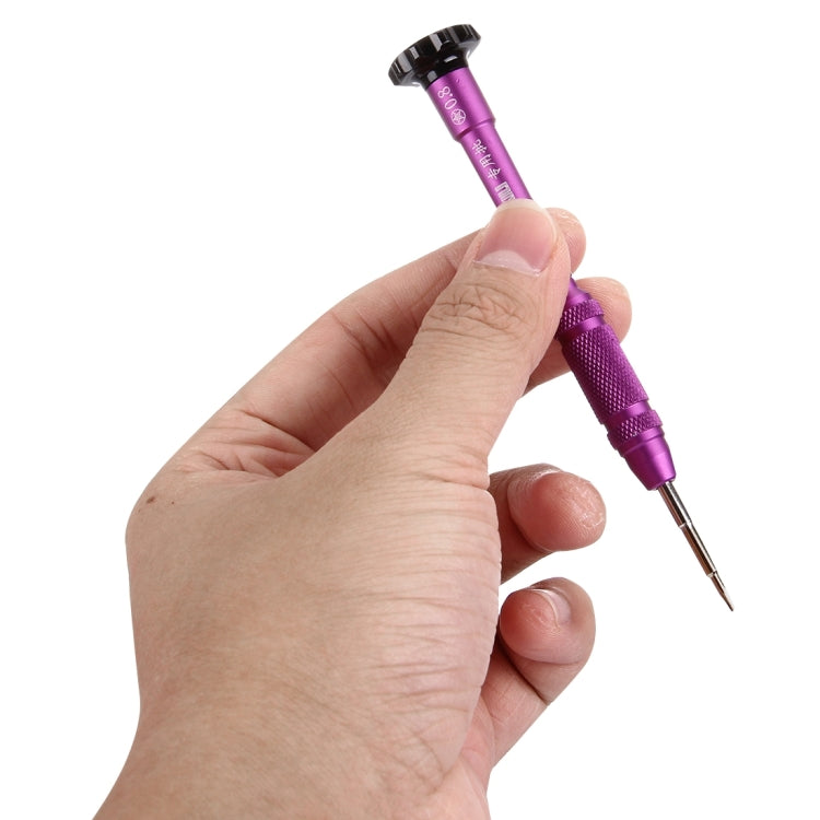 Cross Screwdriver 1.2mm For iPhone 14, iPhone 13, iPhone 12, iPhone 11, iPhone 7 & 7 Plus & 8(Purple) - Screwdriver by PMC TechLife | Online Shopping South Africa | PMC TechLife