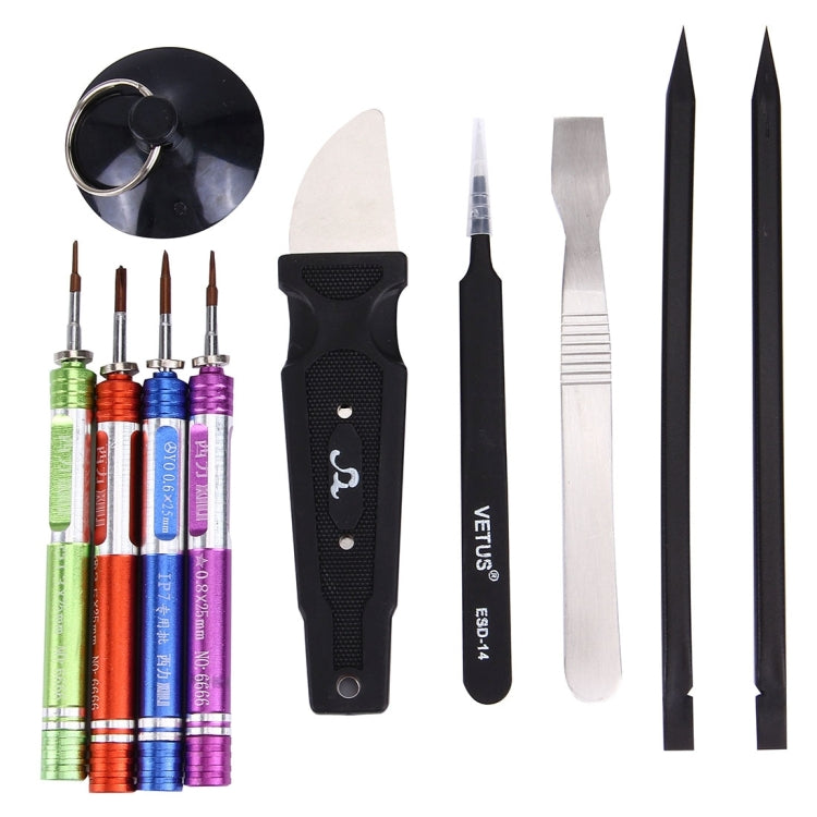 Appropriative Professional Screwdriver Repair Open Tool Kit with Roll Leather Bag For iPhone 7 & 7 Plus - Tool Kits by PMC TechLife | Online Shopping South Africa | PMC TechLife