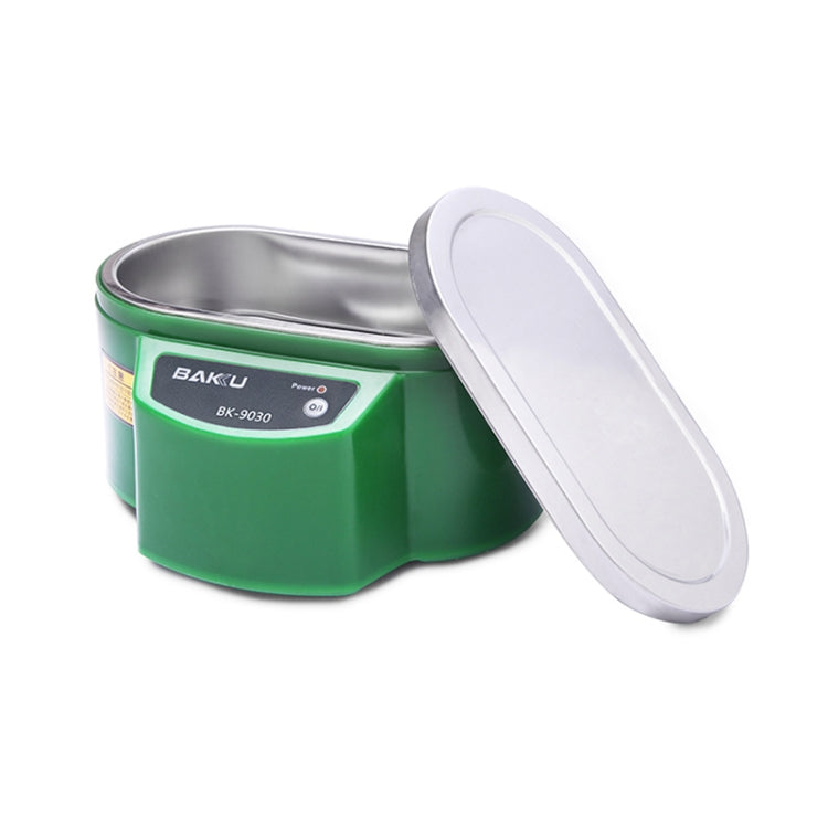 BAKU BK-9030 30W 0.8L LCD Display Ultrasonic Cleaner, AC 220V, EU Plug(Green) - Ultrasonic Cleaner by BAKU | Online Shopping South Africa | PMC TechLife | Buy Now Pay Later Mobicred