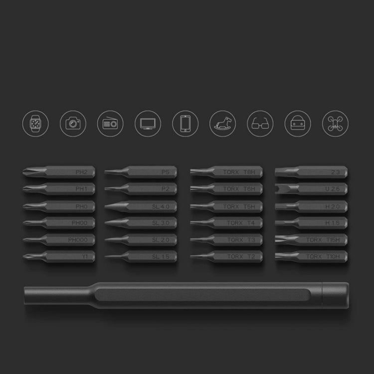 Original Xiaomi Mijia Wiha Daily Use Screwdriver Kit 24 in 1 Precision Magnetic Bits Aluminum Box Mijia Wiha Screw Driver Set - free shipping - PMC TechLife - Order now!