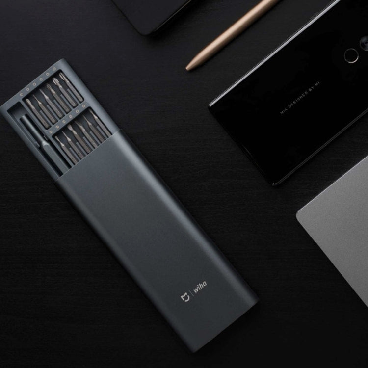 Original Xiaomi Mijia Wiha Daily Use Screwdriver Kit 24 in 1 Precision Magnetic Bits Aluminum Box Mijia Wiha Screw Driver Set - free shipping - PMC TechLife - Order now!