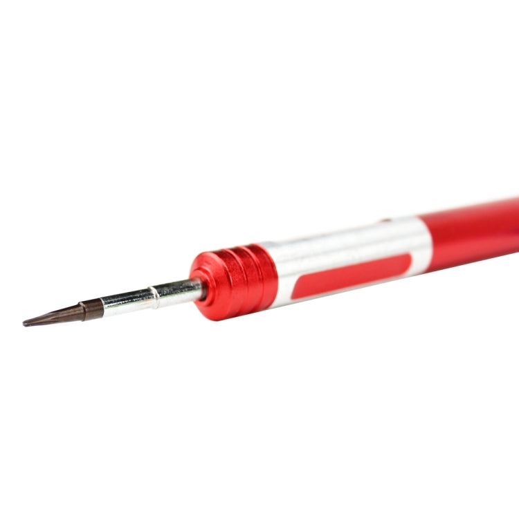 608-0.8 Pentalobe 0.8 Screwdriver for iPhone Charging Port Screws(Red) - Screwdriver by JIAFA | Online Shopping South Africa | PMC TechLife