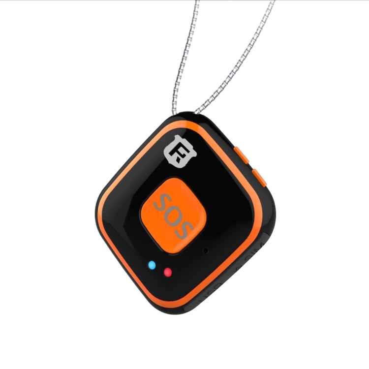 REACHFAR V28 Necklace Style GSM Mini LBS WiFi AGPS Tracker SOS Communicator(Black) - free shipping - PMC TechLife - Order now!