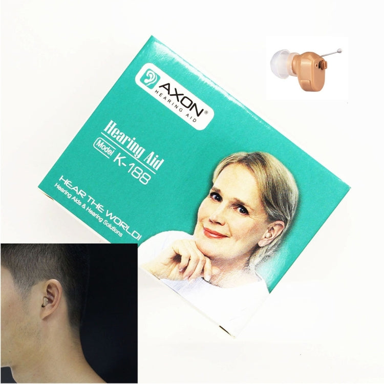 AXON K-188 Mini In Ear Sound Amplifier Adjustable Tone Hearing Aid - Hearing Aids by PMC TechLife | Online Shopping South Africa | PMC TechLife