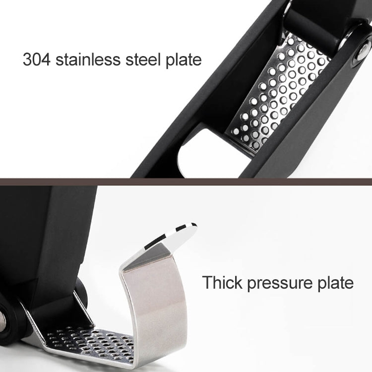 Original Xiaomi Youpin Huohou Garlic Presser Manual Garlic Mincer Chopping Garlic Tools(Black) - Stirrer & Squeezer by Xiaomi | Online Shopping South Africa | PMC TechLife | Buy Now Pay Later Mobicred