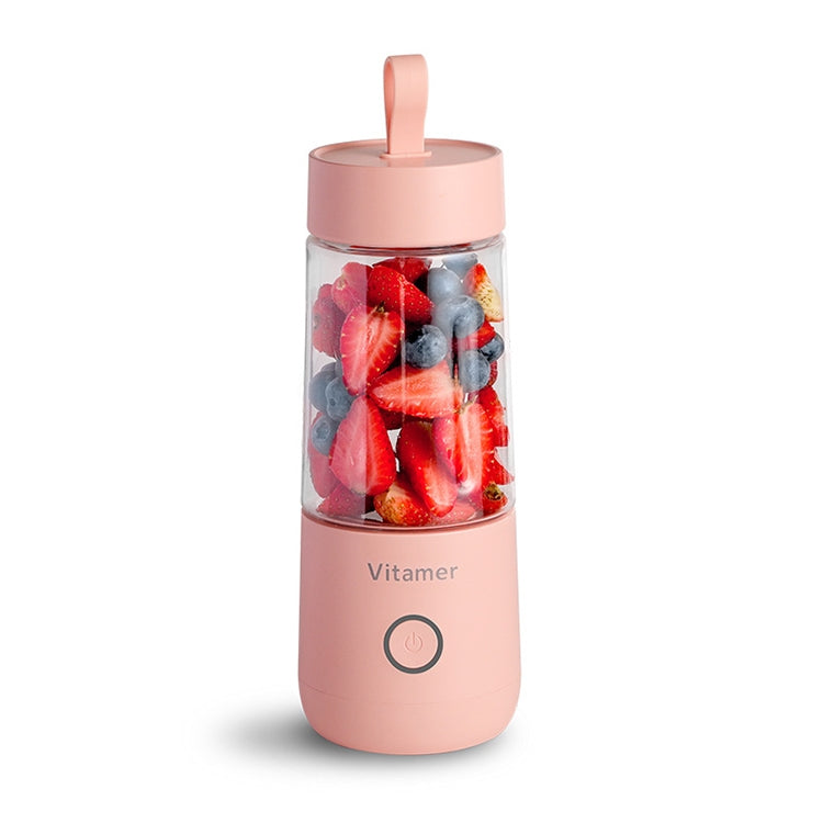 Vitamer USB Mini Portable Juicer Juice Blender Lemon Fruit Squeezers Reamers Bottle (Pink) - free shipping - PMC TechLife - Order now!