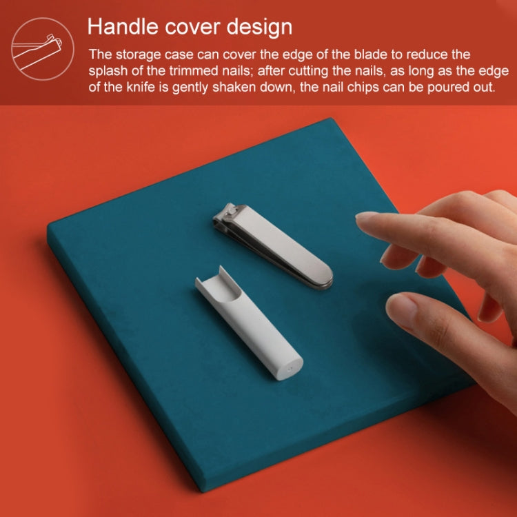 Original Xiaomi Mijia Splash Proof Nail Clippers(White) - free shipping - PMC TechLife - Order now!