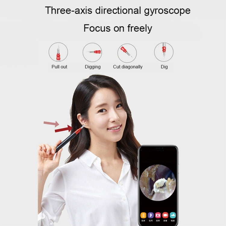 Bebird B1 Intelligent HD Visual Ear Cleaner Earwax Tool, Standard Version(Black) - free shipping - PMC TechLife - Order now!