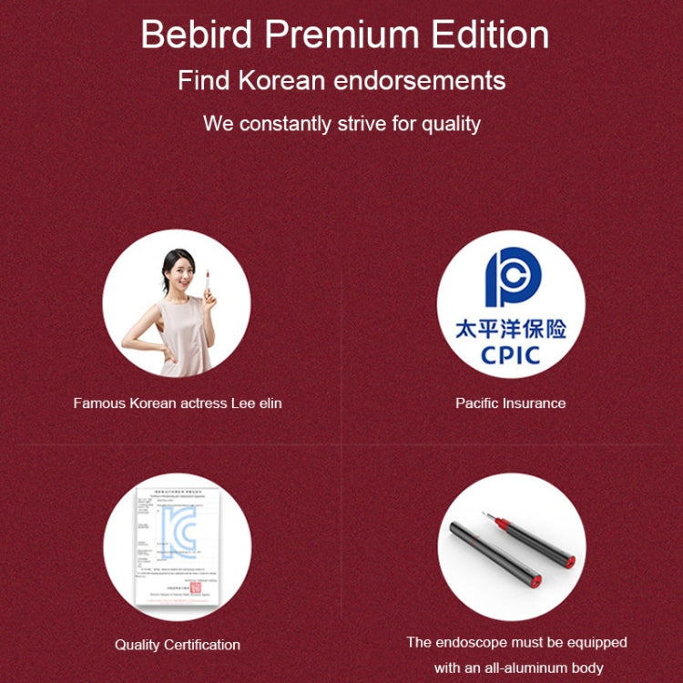 Bebird B1 Intelligent HD Visual Ear Cleaner Earwax Tool, Standard Version(Rose Gold) - free shipping - PMC TechLife - Order now!