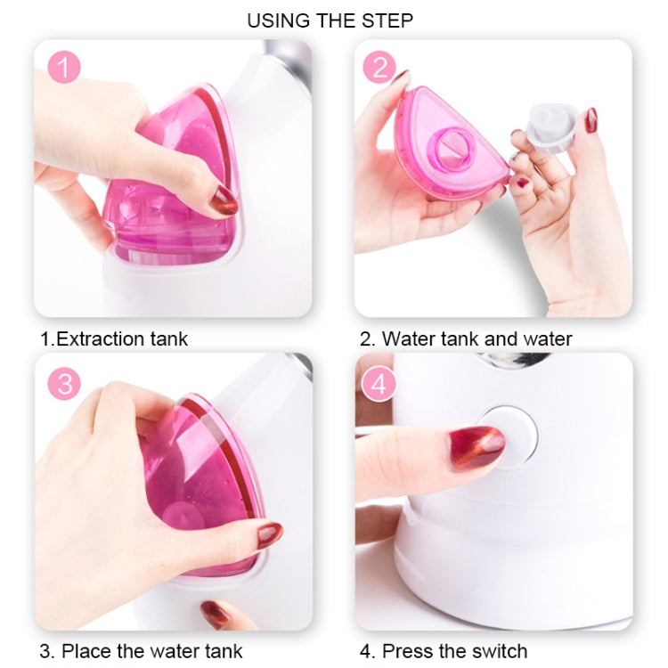 KINGOMCARES KD-2331A Nano Spray Moisturizing Face Steaming Device(White) - free shipping - PMC TechLife - Order now!