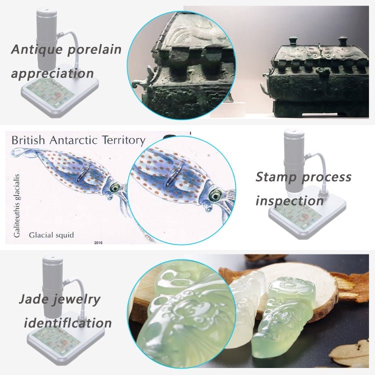 F210 HD 1080P WIFI 1000X Magnification Digital Microscope with 8 LED Light - free shipping - PMC TechLife - Order now!