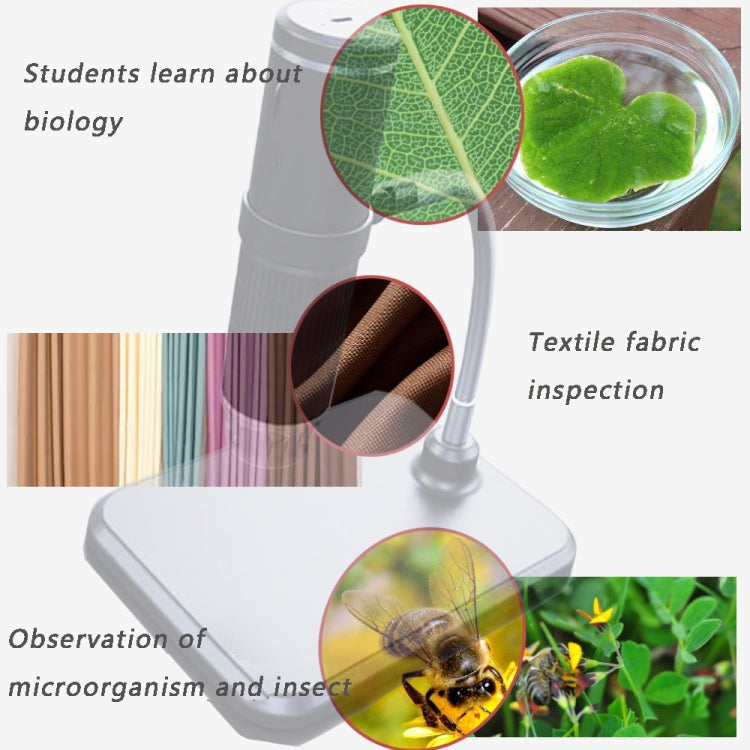 F210 HD 1080P WIFI 1000X Magnification Digital Microscope with 8 LED Light - free shipping - PMC TechLife - Order now!