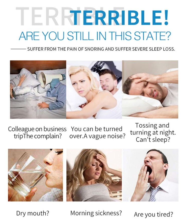 2 PCS 2 in 1 ABS Silicone Anti Snoring Air Purifier(Blue) - free shipping - PMC TechLife - Order now!