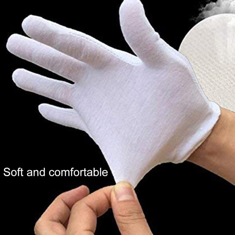 12 Pairs Pure Cotton Working Gloves, Medium Thick Size���Free Size - free shipping - PMC TechLife - Order now!