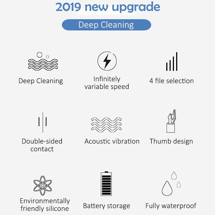 CNaier AE-618 Battery-powered Silicone Acoustic Wave Face Skin Care Electric Facial Cleanser (Pink) - free shipping - PMC TechLife - Order now!