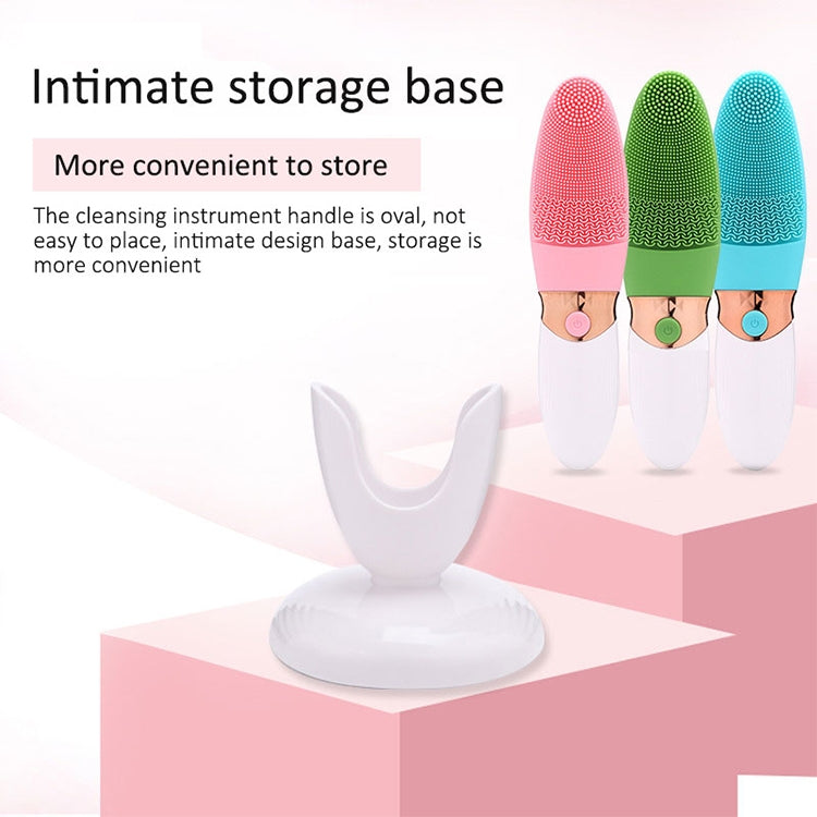 CNaier AE-618 Battery-powered Silicone Acoustic Wave Face Skin Care Electric Facial Cleanser (Pink) - free shipping - PMC TechLife - Order now!