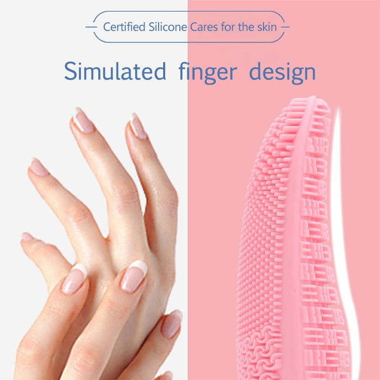 CNaier AE-618 Battery-powered Silicone Acoustic Wave Face Skin Care Electric Facial Cleanser (Blue) - free shipping - PMC TechLife - Order now!