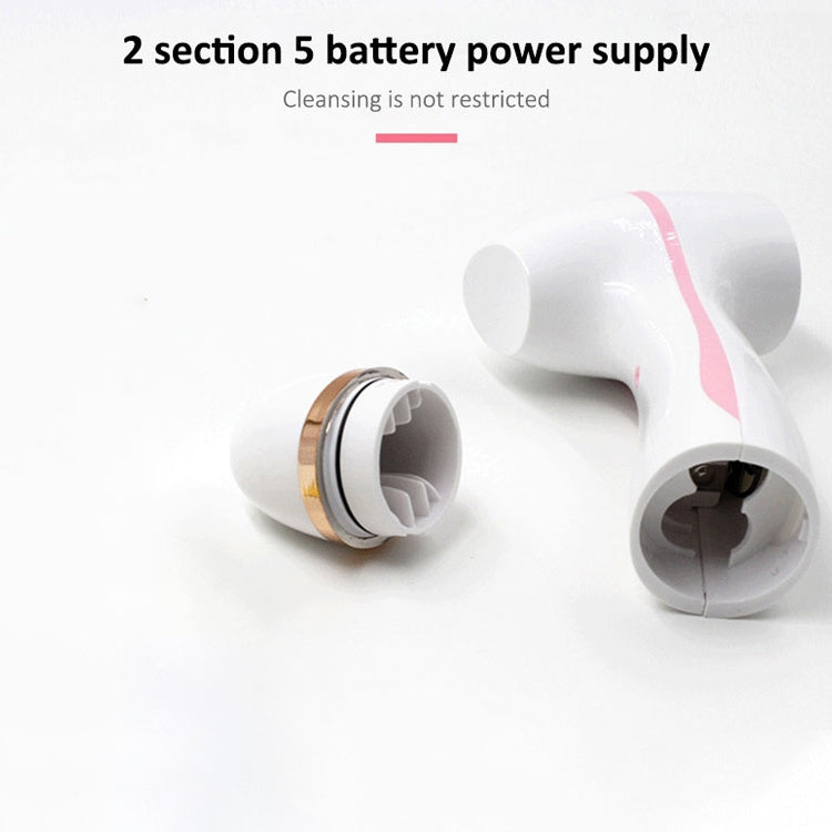 CNaier AE-868 Battery-powered Silicone Ultrasonic Vibration Face Skin Care Electric Facial Cleanser (Pink) - free shipping - PMC TechLife - Order now!