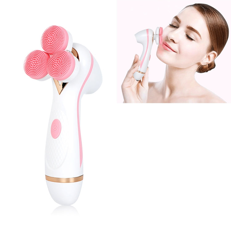 CNaier AE-878 USB Charging Silicone Face Skin Care Electric Facial Cleanser (Pink) - free shipping - PMC TechLife - Order now!