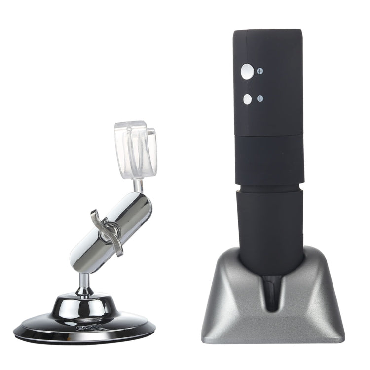 50X~1000X Magnifier HD Image Sensor 1920x1080P USB WiFi Digital Microscope with 8 LED & Professional Stand (Black) - Digital Microscope by PMC TechLife | Online Shopping South Africa | PMC TechLife | Buy Now Pay Later Mobicred