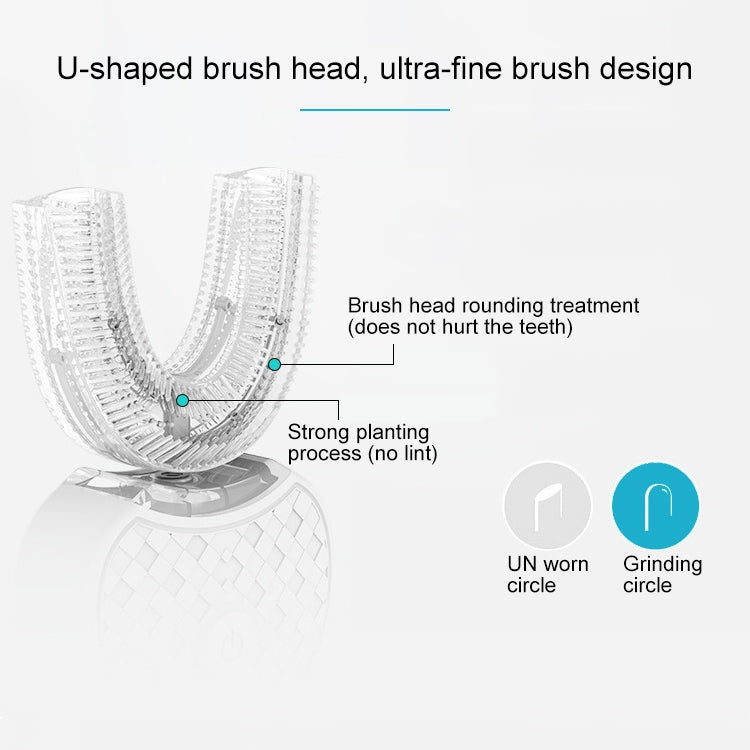 Vwhite 3 Cleaning Modes Silicone Electric Automatic Beauty Tooth Instrument(Black) - Teeth Whitening by PMC TechLife | Online Shopping South Africa | PMC TechLife | Buy Now Pay Later Mobicred