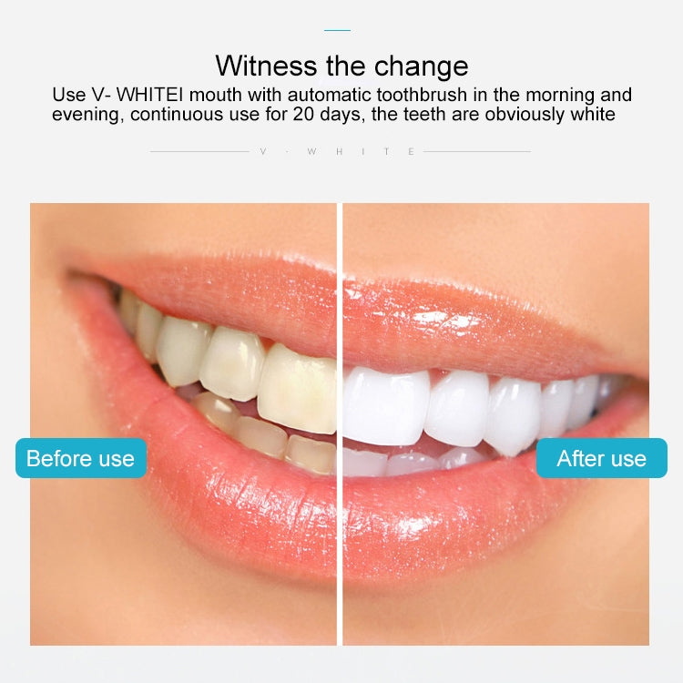 Vwhite 3 Cleaning Modes Silicone Electric Automatic Beauty Tooth Instrument(Blue) - Teeth Whitening by PMC TechLife | Online Shopping South Africa | PMC TechLife