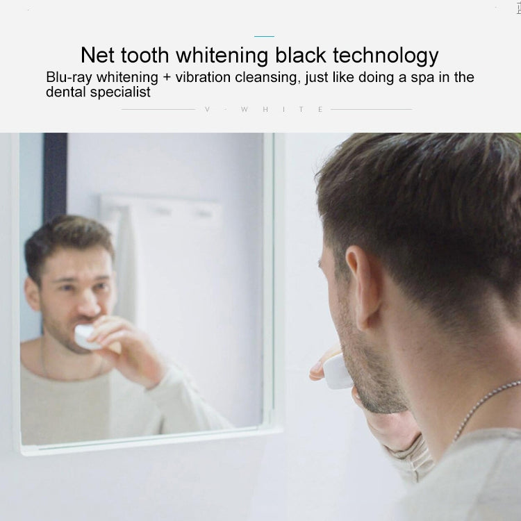 Vwhite 3 Cleaning Modes Silicone Electric Automatic Beauty Tooth Instrument(White) - Teeth Whitening by PMC TechLife | Online Shopping South Africa | PMC TechLife