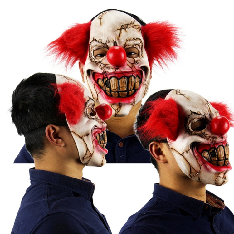 Halloween Festival Party Latex Bald Clown Frightened Mask - free shipping - PMC TechLife - Order now!