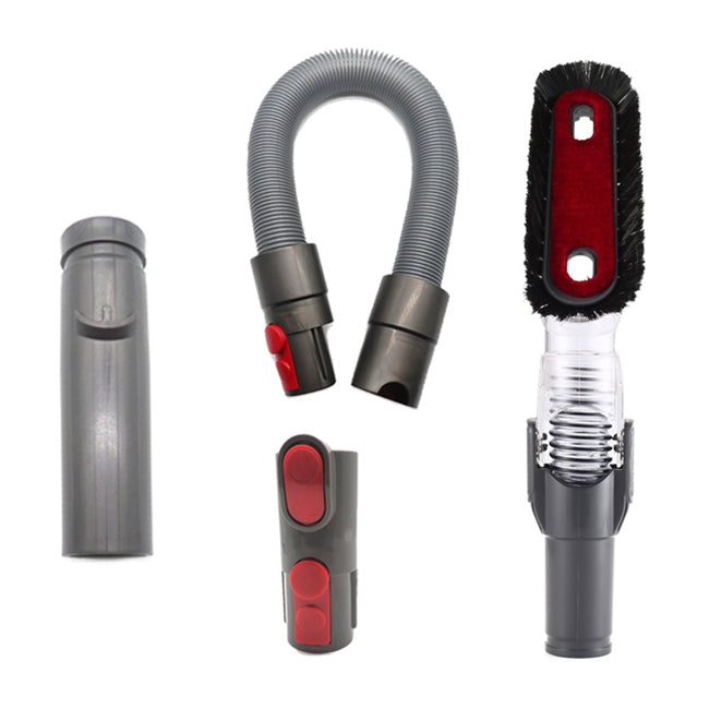 XD998 4 in 1 Handheld Tool Bendable Anti-static Suction Head Kits D931 D928 D918 D907 for Dyson V6 / V7 / V8 / V9 / V10 Vacuum Cleaner - free shipping - PMC TechLife - Order now!