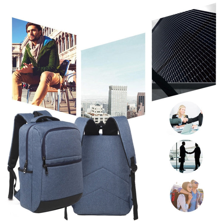 Universal Multi-Function Oxford Cloth Laptop Computer Shoulders Bag Business Backpack Students Bag, Size: 42x30x11cm, For 15.6 inch and Below Macbook, Samsung, Lenovo, Sony, DELL Alienware, CHUWI, ASUS, HP(Black) - Backpack by PMC TechLife | Online Shopping South Africa | PMC TechLife
