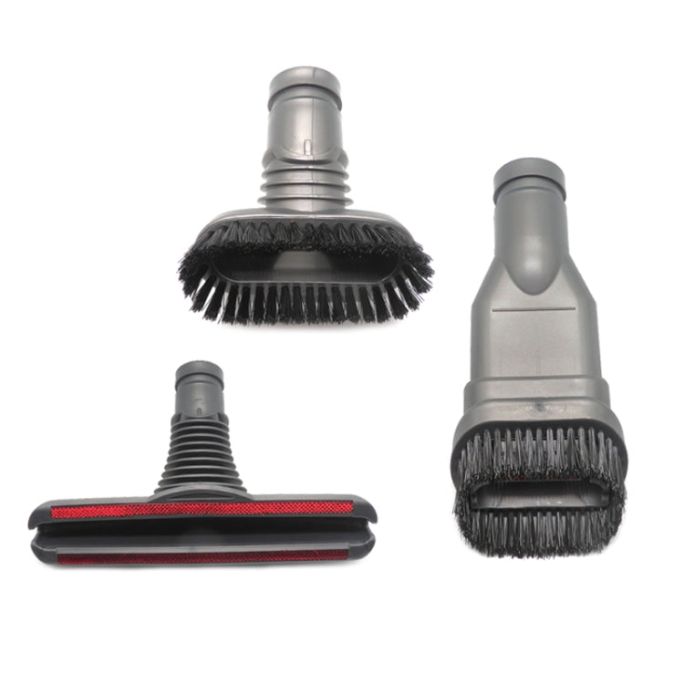 XD969 3 in 1 Round Brush + Stiff Brush + Bed Brush for Dyson Vacuum Cleaner - free shipping - PMC TechLife - Order now!