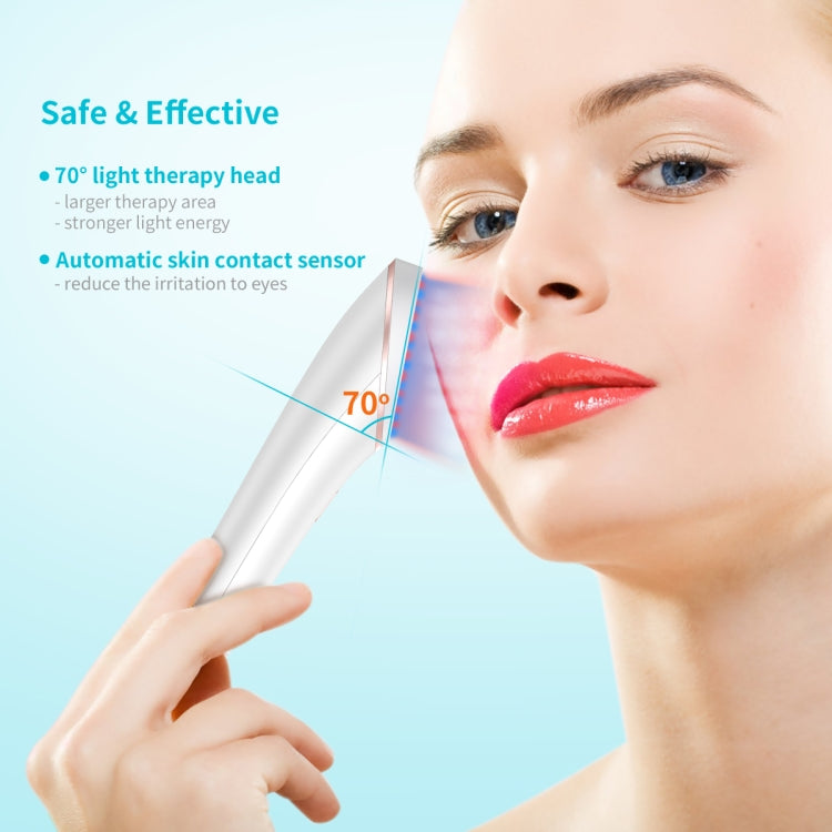 XPREEN XPRE052 Wireless Rechargeable Light Acne Treatment Device Home Acne Clearing Eraser with Blue Light and Red Light(White) - free shipping - PMC TechLife - Order now!