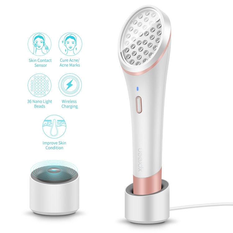 XPREEN XPRE052 Wireless Rechargeable Light Acne Treatment Device Home Acne Clearing Eraser with Blue Light and Red Light(White) - free shipping - PMC TechLife - Order now!