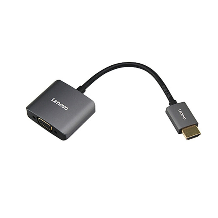 Lenovo F1-H01 HDMI to VGA Cable Aluminum Alloy Converter - Converter by Lenovo | Online Shopping South Africa | PMC TechLife | Buy Now Pay Later Mobicred