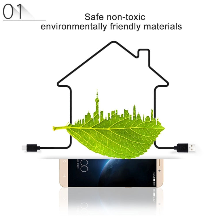 HAWEEL 1m USB-C / Type-C to USB 2.0 Data & Charging Cable(Black) - free shipping - PMC TechLife - Order now!