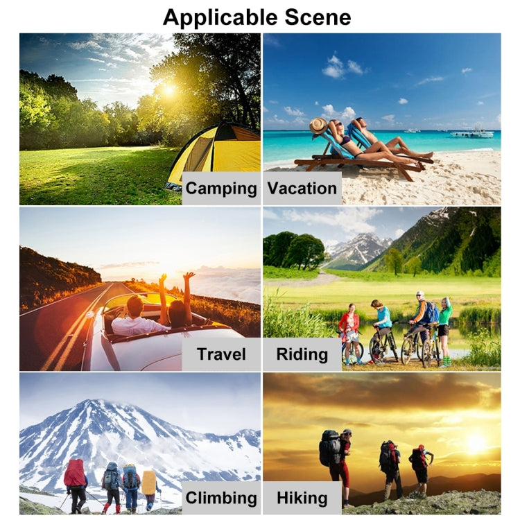 HAWEEL 21W Ultrathin 3-Fold Foldable 5V / 3A Solar Panel Charger with Dual USB Ports, Support QC3.0 and AFC(Black) - free shipping - PMC TechLife - Order now!