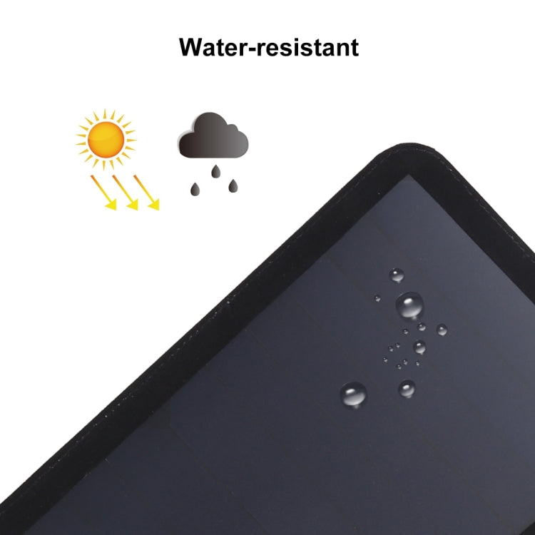 HAWEEL 21W Ultrathin 3-Fold Foldable 5V / 3A Solar Panel Charger with Dual USB Ports, Support QC3.0 and AFC(Black) - free shipping - PMC TechLife - Order now!