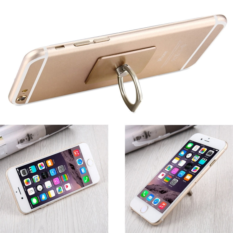 360 Degrees Rotation Ring Phone Holder(Gold) - Ring Holder by PMC TechLife | Online Shopping South Africa | PMC TechLife
