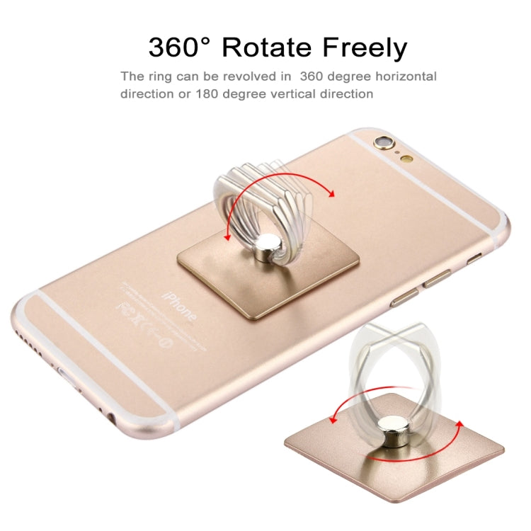 360 Degrees Rotation Ring Phone Holder(Gold) - Ring Holder by PMC TechLife | Online Shopping South Africa | PMC TechLife