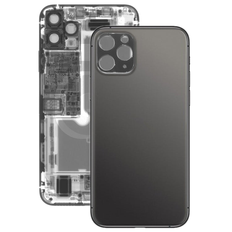 Glass Battery Back Cover for iPhone 11 Pro Max(Black) - free shipping - PMC TechLife - Order now!