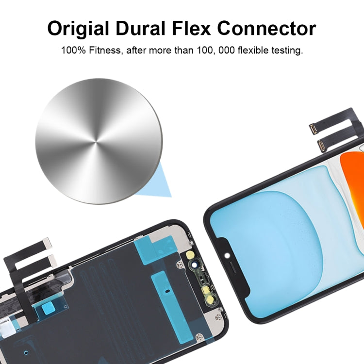 JK TFT LCD Screen for iPhone 11 with Digitizer Full Assembly(Black) - free shipping - PMC TechLife - Order now!