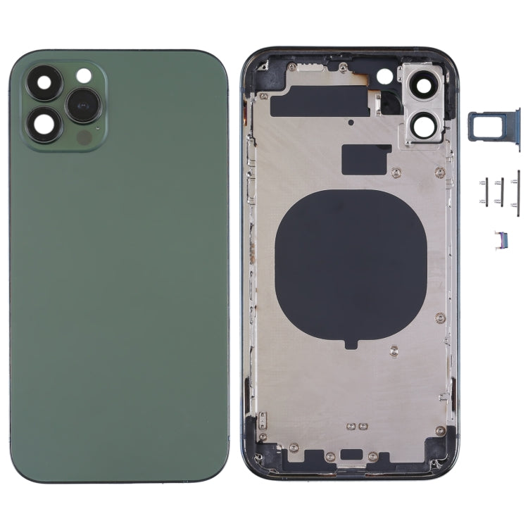 Electroplated Frame Back Housing Cover with Appearance Imitation of iP13 Pro for iPhone 11(Green) - Back Cover by PMC TechLife | Online Shopping South Africa | PMC TechLife | Buy Now Pay Later Mobicred
