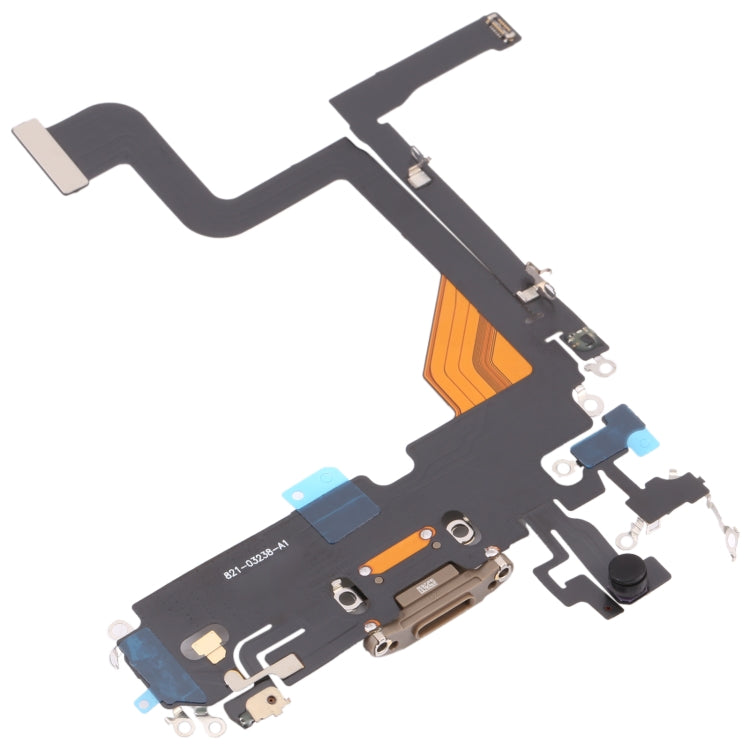 For iPhone 13 Pro Charging Port Flex Cable (Gold) - Flex Cable by PMC TechLife | Online Shopping South Africa | PMC TechLife | Buy Now Pay Later Mobicred