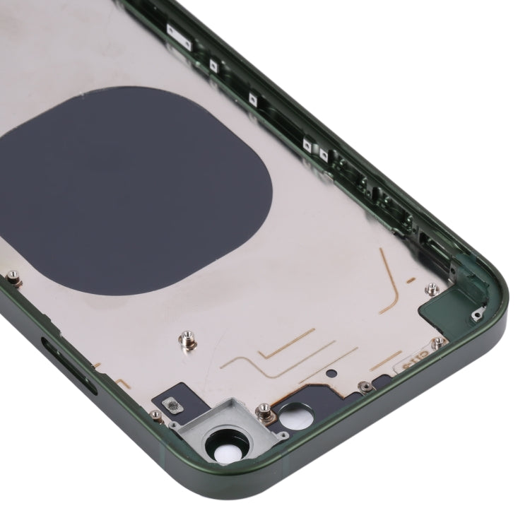 Back Housing Cover with Appearance Imitation of iP14 for iPhone XR(Green) - Back Cover by PMC TechLife | Online Shopping South Africa | PMC TechLife | Buy Now Pay Later Mobicred