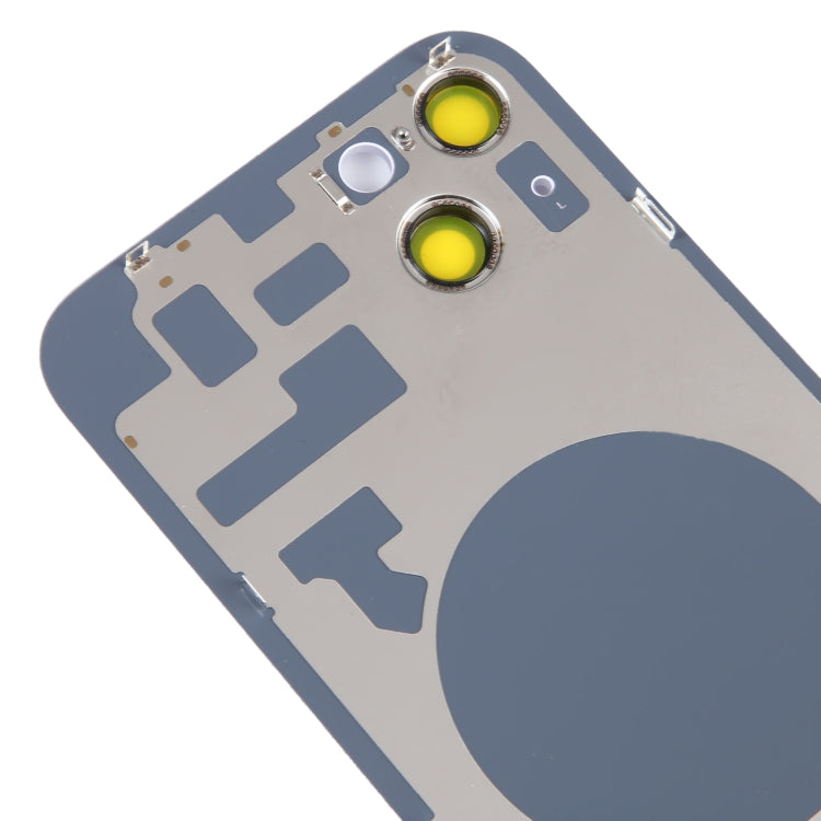 Glass Battery Back Cover with Holder for iPhone 14 Plus(Purple) - free shipping - PMC TechLife - Order now!