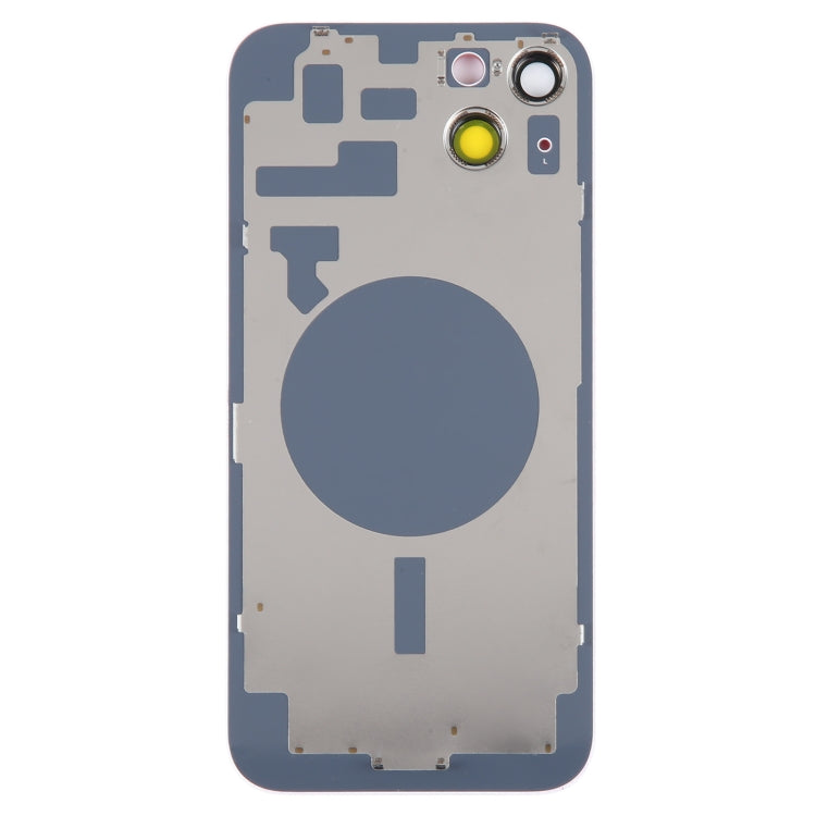 Glass Battery Back Cover with Holder for iPhone 14 Plus(Red) - Back Cover by PMC TechLife | Online Shopping South Africa | PMC TechLife | Buy Now Pay Later Mobicred