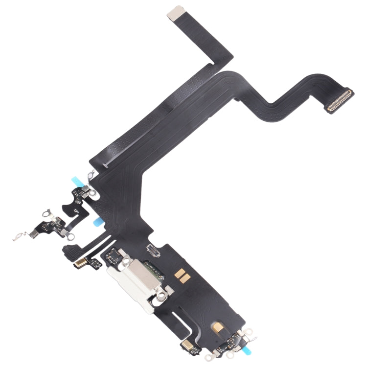 For iPhone 14 Pro Max Charging Port Flex Cable (White) -  by PMC TechLife | Online Shopping South Africa | PMC TechLife
